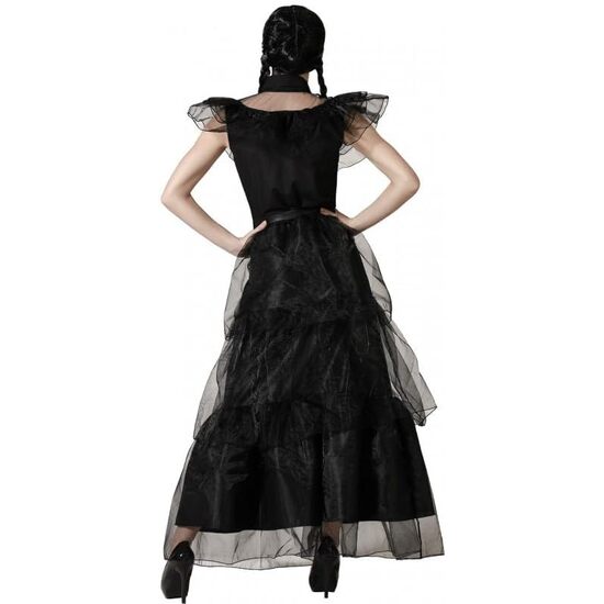 DISFRAZ NIÑA MUERTA NEGRO MUJER ADULTO Talla - TALLA XS-S image 2