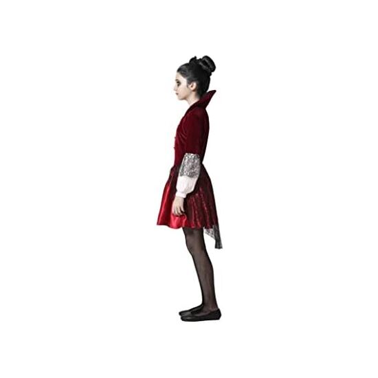 DISFRAZ VAMPIRESA BORGOÑA NIÑA INFANTIL Talla - 5/6 AÑOS image 2