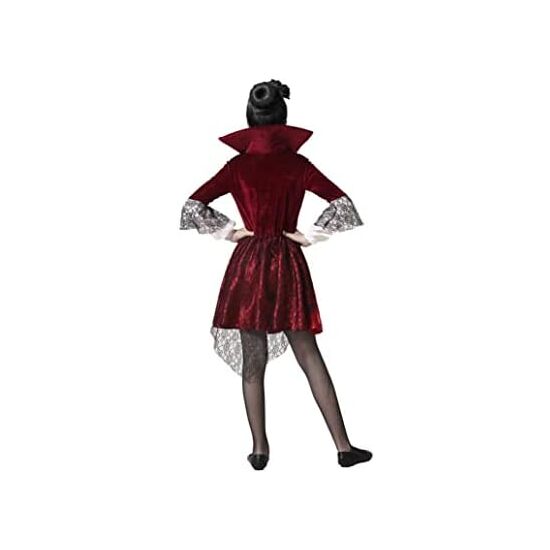 DISFRAZ VAMPIRESA BORGOÑA NIÑA INFANTIL Talla - 5/6 AÑOS image 3