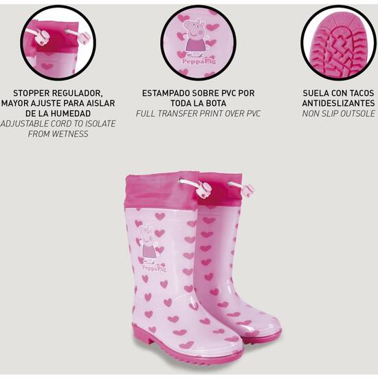 BOTAS LLUVIA PVC PEPPA PIG image 5