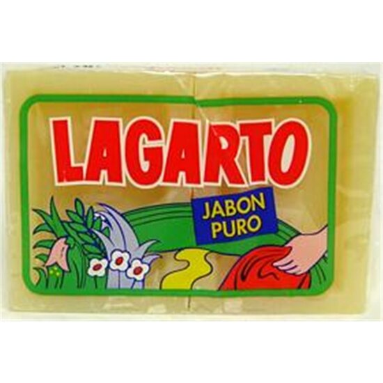 PASTILLAS JABON X2 LAGARTO image 0