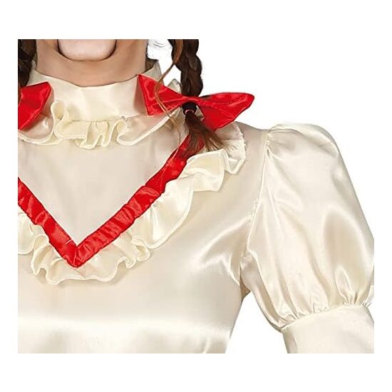 DISFRAZ MUÑECA MALDITA INFANTIL Talla - 5-6 AÑOS image 3