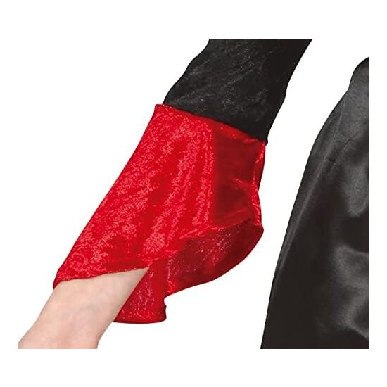 DISFRAZ VAMPIRESA ROJO NIÑA INFANTIL Talla - 5-6 AÑOS image 2