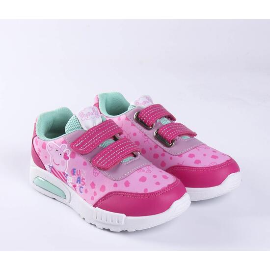 DEPORTIVA SUELA PVC CON LUCES ELÁSTICOS PEPPA PIG image 2