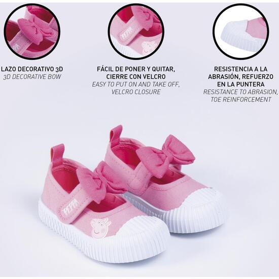 ZAPATILLA LONETA SUELA PVC BAILARINA PEPPA PIG image 4