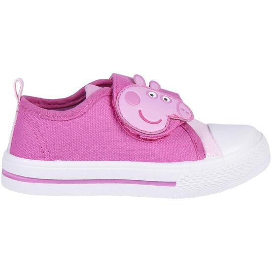 ZAPATILLA LONETA SUELA PVC ALGODÓN PEPPA PIG image 0