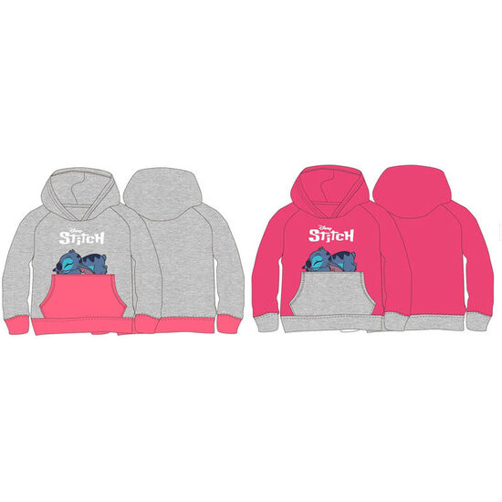 SUDADERA CAPUCHA STITCH DISNEY INFANTIL SURTIDO image 0