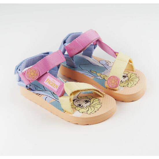 SANDALIAS CASUAL VELCRO FROZEN BLUE image 2