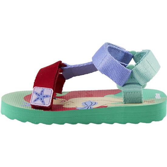 SANDALIAS CASUAL VELCRO PRINCESS LA SIRENITA TURQUOISE image 1