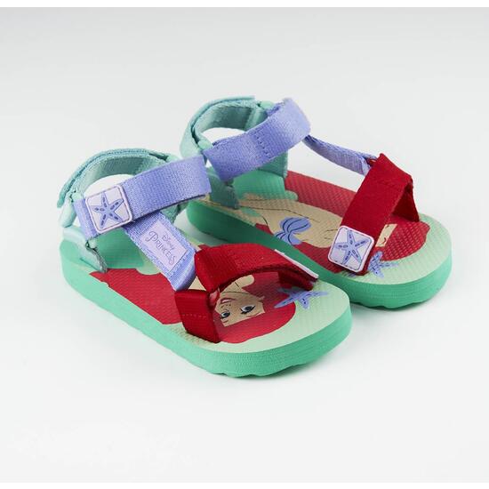 SANDALIAS CASUAL VELCRO PRINCESS LA SIRENITA TURQUOISE image 2