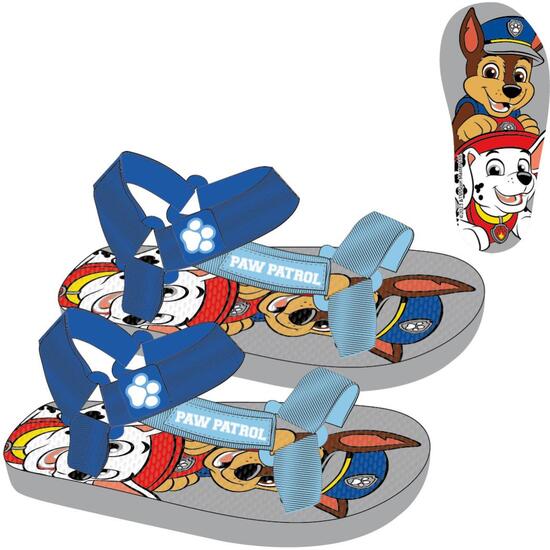 SANDALIAS CASUAL VELCRO PAW PATROL BLUE image 0