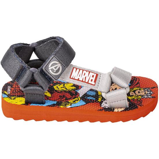 SANDALIAS CASUAL VELCRO AVENGERS RED image 0