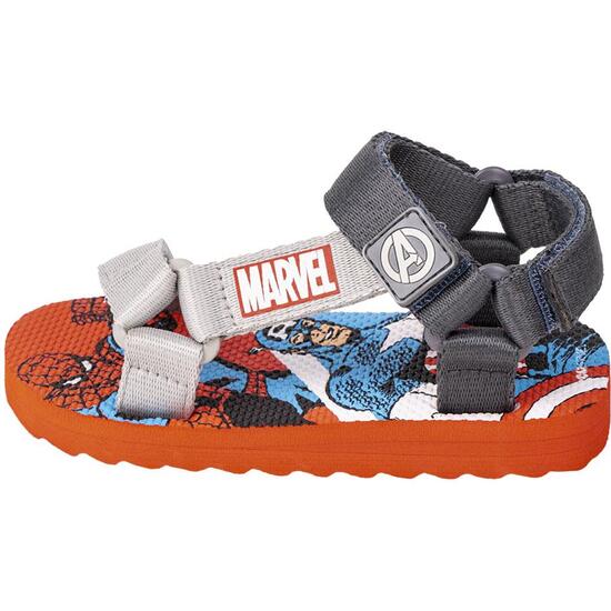 SANDALIAS CASUAL VELCRO AVENGERS RED image 1