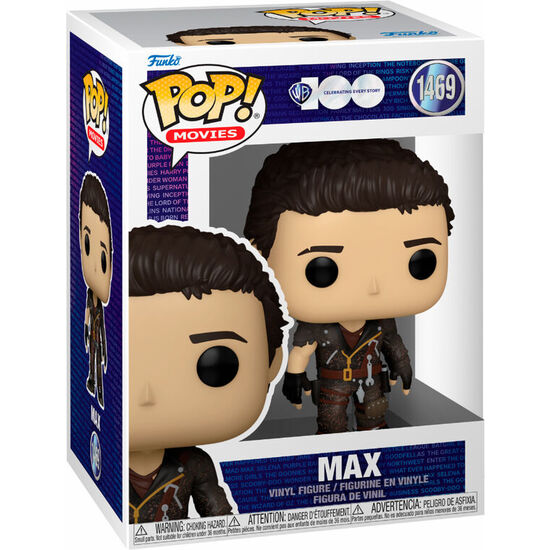 FIGURA POP WARNER BROS 100TH MAD MAX THE ROAD WARRIOR MAX image 0