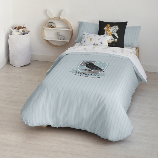 FUNDA NÓRDICA CON BOTONES 100% ALGODÓN MODELO RAVENCLAW SWEET PARA CAMA DE 120 (200X200 CM.) image 0