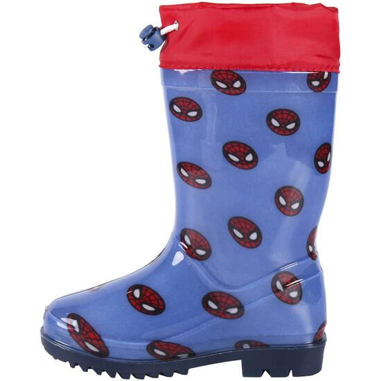 BOTAS LLUVIA PVC SPIDERMAN BLUE image 1