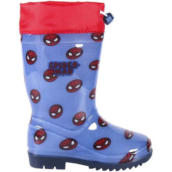 BOTAS LLUVIA PVC SPIDERMAN BLUE image 0