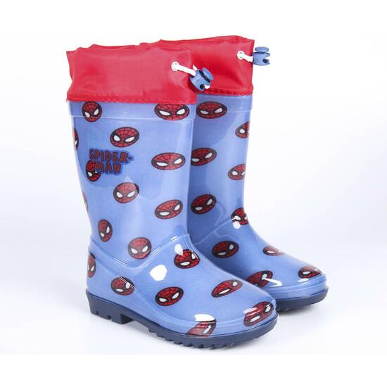 BOTAS LLUVIA PVC SPIDERMAN BLUE image 2