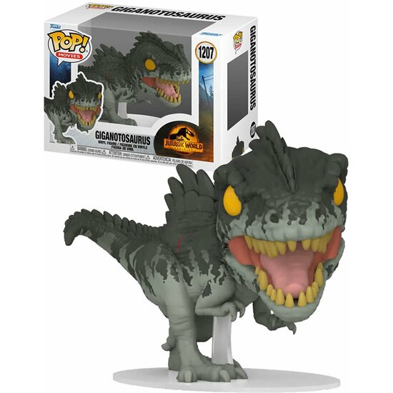 FUNKO POP! GIGANOTOSAURUS 1207 - JURASSIK WORLD image 0