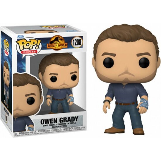 FUNKO POP! OWEN GRADY 1208 - JURASSIK WORLD image 0