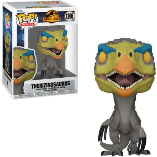 FUNKO POP! THERIZINOSAURUS 1206 - JARASSIK WORLD image 0