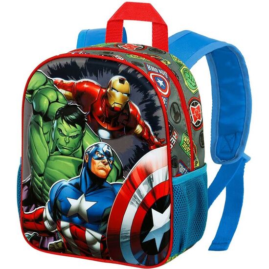 MOCHILA 3D INVENCIBLE LOS VENGADORES AVENGERS MARVEL 31CM image 1