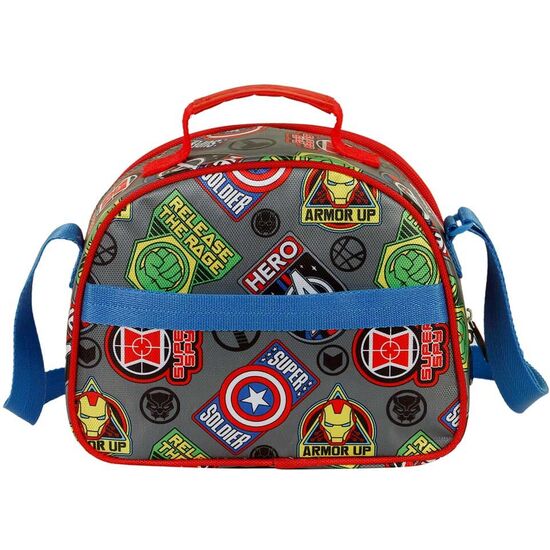 BOLSA PORTAMERIENDAS 3D INVENCIBLE LOS VENGADORES AVENGERS MARVEL image 2