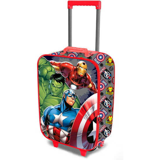 MALETA TROLLEY 3D INVENCIBLE LOS VENGADORES AVENGERS MARVEL image 0