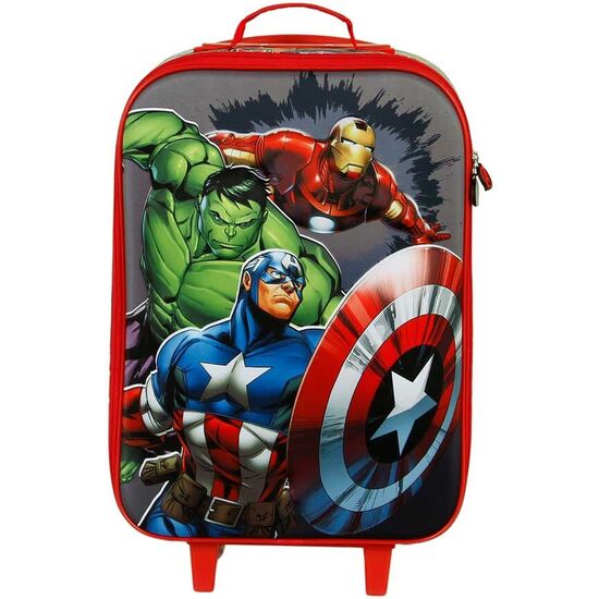 MALETA TROLLEY 3D INVENCIBLE LOS VENGADORES AVENGERS MARVEL image 1