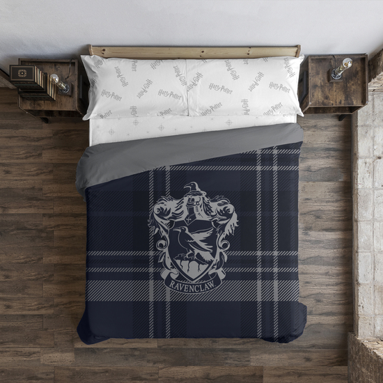 FUNDA NÓRDICA CON BOTONES 100% ALGODÓN MODELO CLASSIC RAVENCLAW PARA CAMA DE 120 (200X200 CM.) image 0