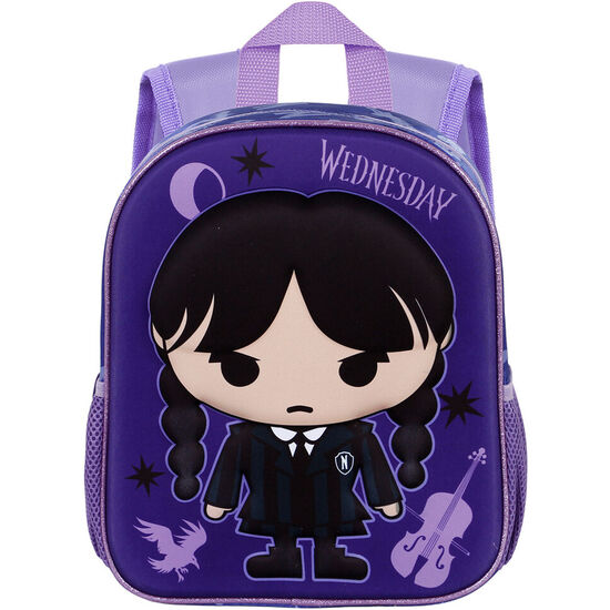 MOCHILA 3D CHIBI MIERCOLES image 2