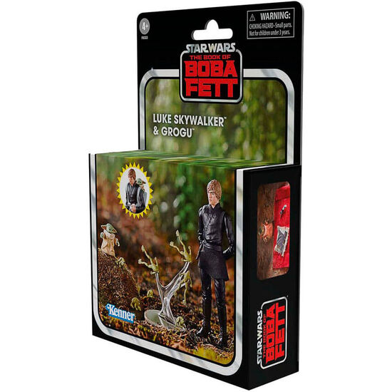 FIGURAS LUKE SKYWALKER & GROGU EL LIBRO DE BOBA FETT STAR WARS 9,5CM image 1