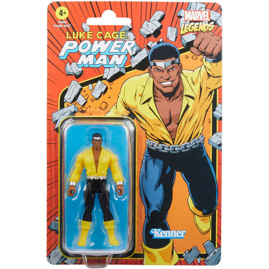 FIGURA LUKE CAGE POWER MAN MARVEL LEGENDS 9,5CM image 1