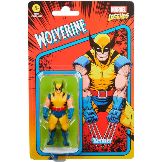 FIGURA WOLVERINE MARVEL LEGENDS 9,5CM image 1