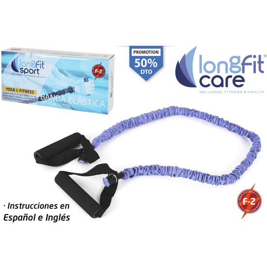 BANDA RESISTENCIA ELASTICA F2 LONGFIT SPORT image 0