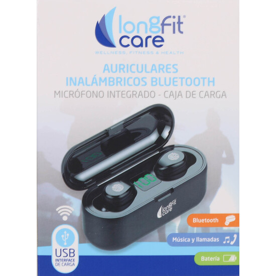 AURICULARES INALAMB.BLUETHOOT LONGFIT CARE image 1