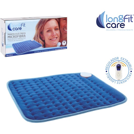 MANTA ELECTRICA 3 NIVELES 40X30CM LONGFIT CARE image 0