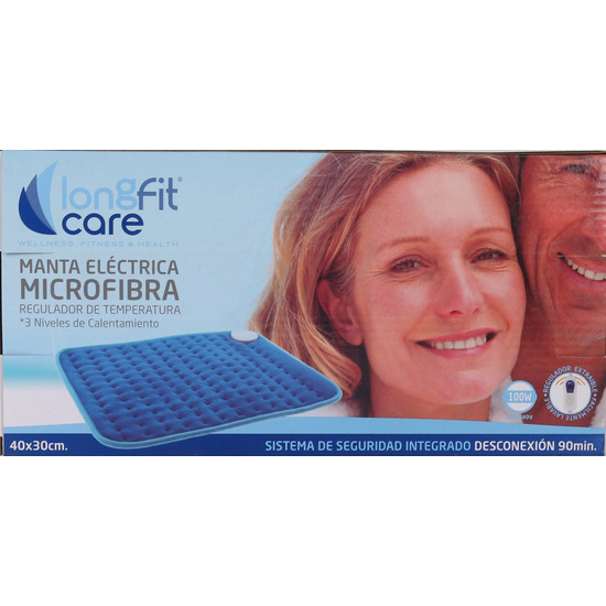MANTA ELECTRICA 3 NIVELES 40X30CM LONGFIT CARE image 1