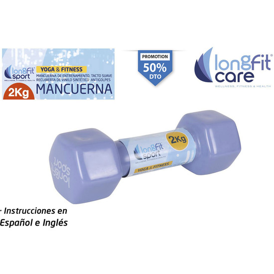 MANCUERNA 2KG LONGFIT SPORT image 0