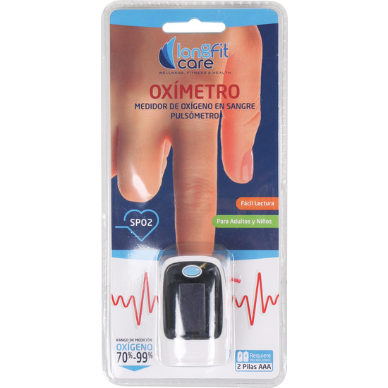 OXIMETRO PULSOMETRO LONGFIT CARE image 1