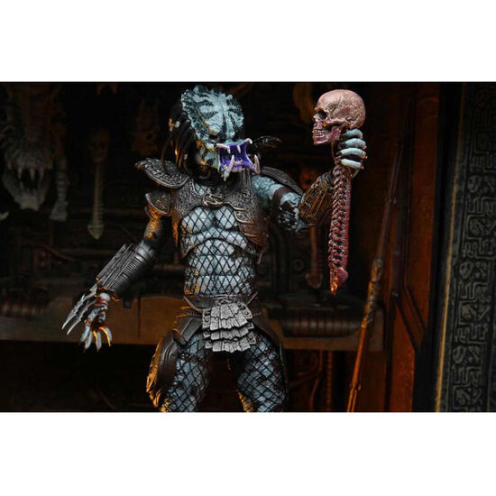 FIGURA ULTIMATE WARRIOR PREDATOR - PREDATOR 2 20CM image 1