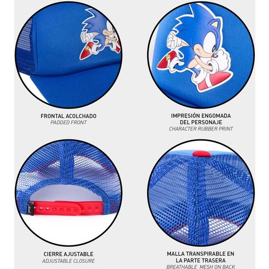 GORRA VISERA CURVA SONIC BLUE image 4