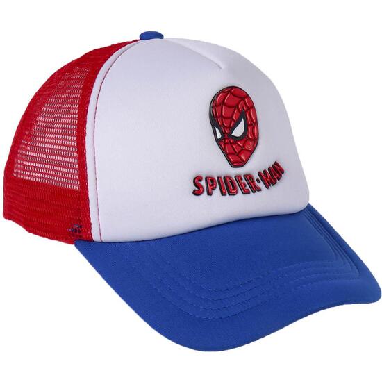 GORRA VISERA CURVA SPIDERMAN WHITE image 0