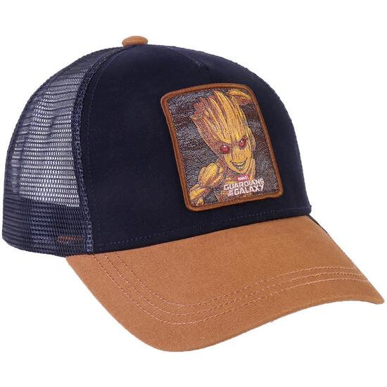 GORRA VISERA CURVA GUARDIANS OF THE GALAXY GROOT BLACK image 0