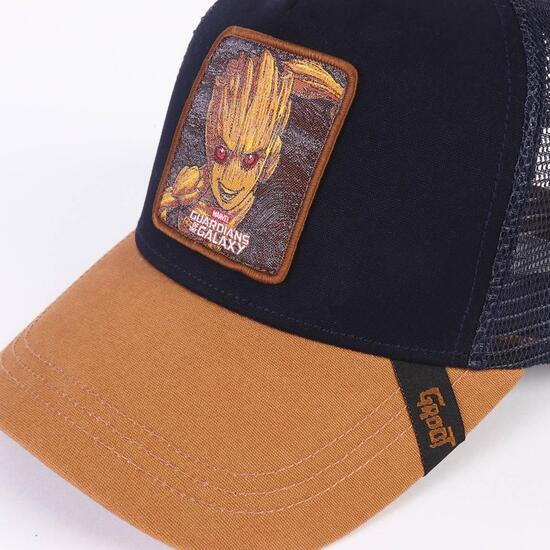 GORRA VISERA CURVA GUARDIANS OF THE GALAXY GROOT BLACK image 2