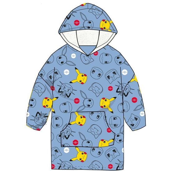 BATA SUDADERA OVERSIZE POKEMON CORAL INFANTIL image 0