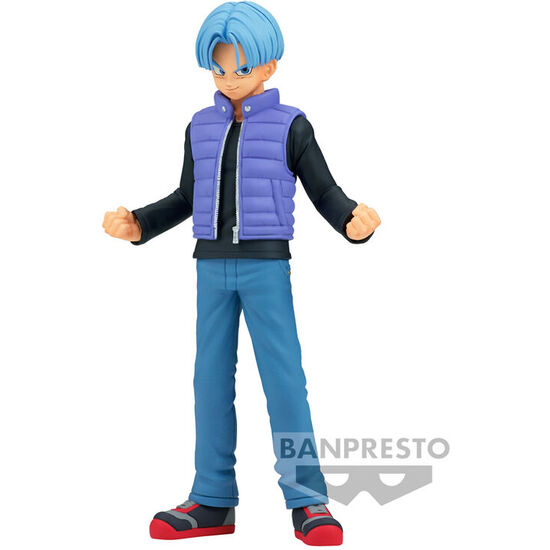 FIGURA TRUNKS SUPER HERO DRAGON BALL SUPER 15CM image 0