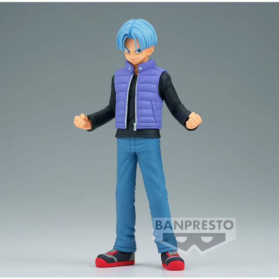 FIGURA TRUNKS SUPER HERO DRAGON BALL SUPER 15CM image 1