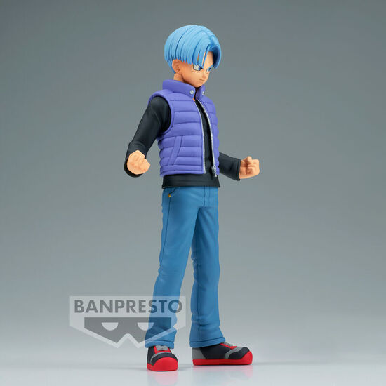 FIGURA TRUNKS SUPER HERO DRAGON BALL SUPER 15CM image 2