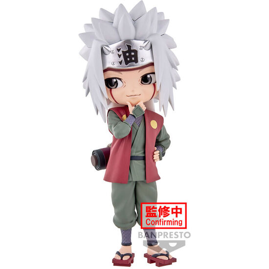 FIGURA JIRAIYA NARUTO SHIPPUDEN Q POSKET 14CM image 0